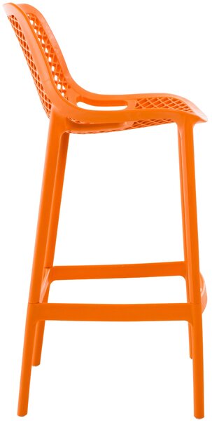 Plastová barová stolička Air - Oranžová