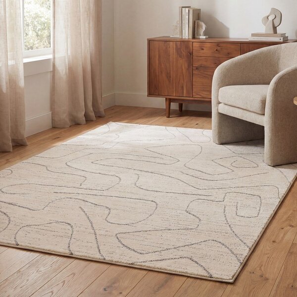 Krémovobiely koberec 120x160 cm Oslo – Asiatic Carpets