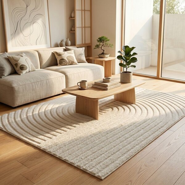 Krémovobiely koberec 120x170 cm Serenity – ESTE