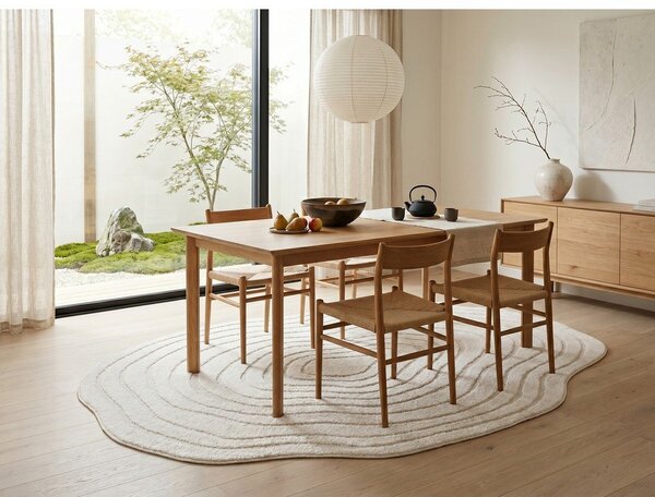 Krémovobiely koberec 160x230 cm Pebble – ESTE