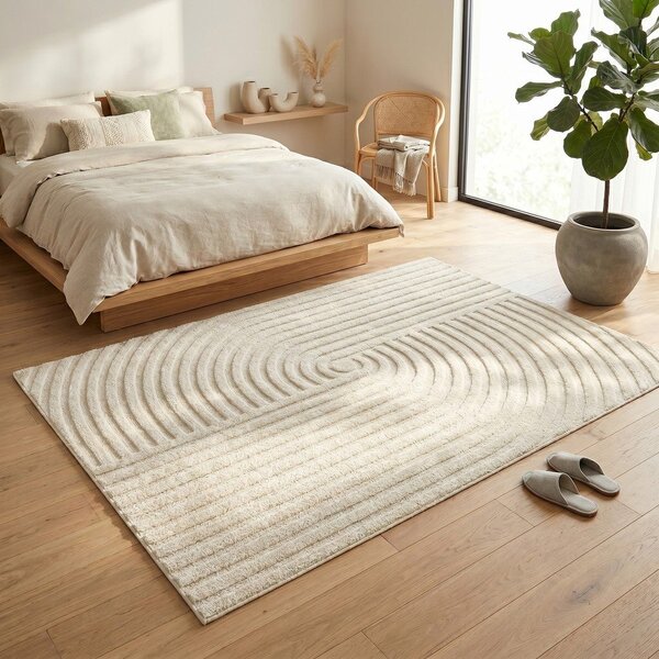Krémovobiely koberec 120x170 cm Serenity – ESTE