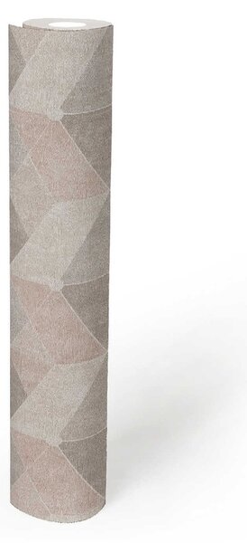 A.S. Création | Vliesová tapeta na stenu Titanium 3 38202-1 | 0,53 x 10,05 m | béžová, krémová, ružová