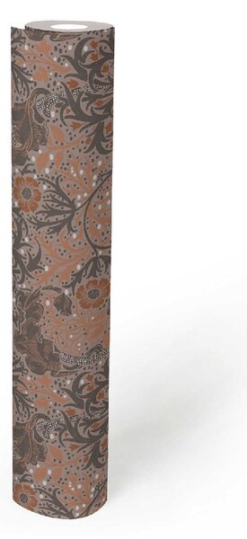 A.S. Création | Vliesová tapeta na stenu Art of Eden 39059-3 | 0,53 x 10,05 m | oranžová, hnedá
