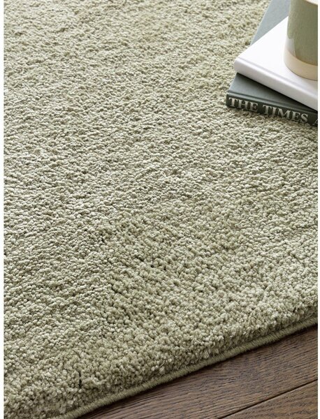 Zelený prateľný koberec 80x150 cm Super Snug – Asiatic Carpets