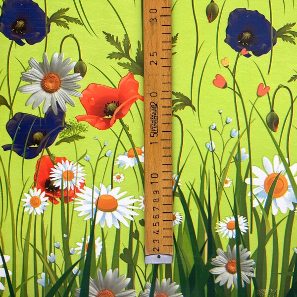 Obrus ​​PVC Mirabella 6910B - Poľné kvety 140cm x 20m