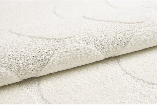 Krémovobiely koberec 120x170 cm Bubble – ESTE