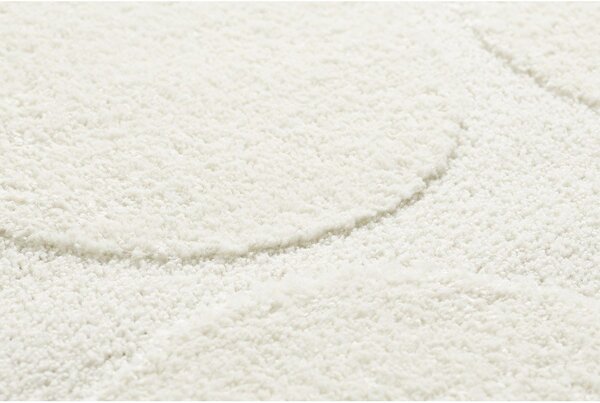 Krémovobiely koberec 120x170 cm Bubble – ESTE