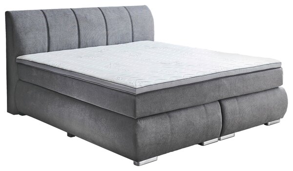 BOXSPRINGOVÁ POSTEĽ, 180/200 cm, sivá Carryhome - Online Only spálne, Online Only