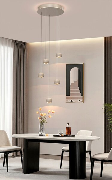 ZÁVESNÉ LED SVIETIDLO, 42/180/42 cm - Interiérové svietidlá