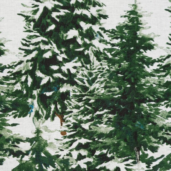VIANOČNÉ RENFORCÉ OBLIEČKY NEVADA 140X200 CM, 1 KS 70X80 CM VZOROVANÉ