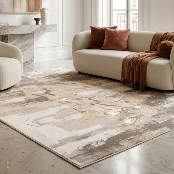 Béžový/krémovobiely koberec 120x160 cm Miro – Asiatic Carpets