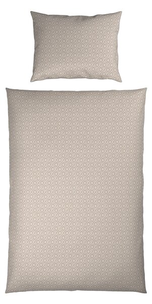 POSTEĽNÁ BIELIZEŇ, satén, taupe, 140/200 cm Novel - Obliečky & plachty