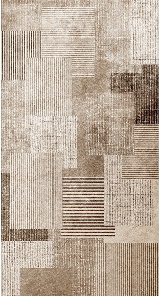 Béžový prateľný koberec 50x80 cm Cubo – Vitaus