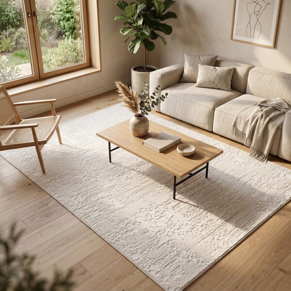 Krémovobiely koberec 120x170 cm Celeste – ESTE