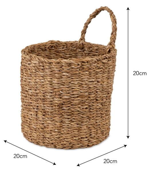 Závesný košík Brading Seagrass Ø 20 cm