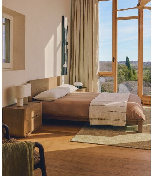Ručne tkaný koberec v horčicovej farbe 160x230 cm Eloda – Kave Home