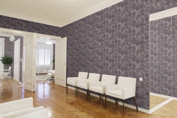 A.S. Création | Vliesová tapeta na stenu New Walls 37391-4 | 0,53 x 10,05 m |viacfarebná, červená, zlatá, béžová