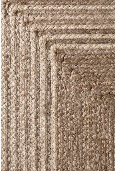 Obojstranný/ručne tkaný jutový koberec v svetlo prírodnej farbe/v tmavo prírodnej farbe 120x170 cm Juno – Hanse Home