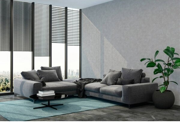 A.S. Création | Vliesová tapeta na stenu New Walls 37418-2 | 0,53 x 10,05 m | šedá