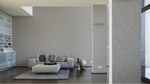 A.S. Création | Vliesová tapeta na stenu New Walls 37418-2 | 0,53 x 10,05 m | šedá