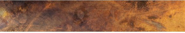 DIMEX | Fototapeta do kuchyne Poškriabaná meď KI-350-105 | 350 x 60 cm | medená, čierna