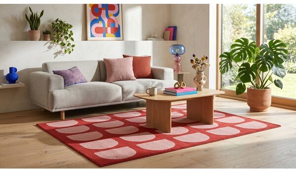 Červený/ružový koberec 120x170 cm Pomegranate – ESTE
