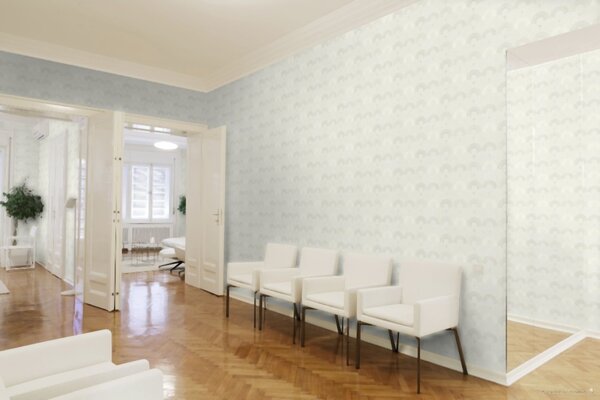 A.S. Création | Vliesová tapeta na stenu Pop Style 37480-1 | 0,53 x 10,05 m | béžová, krémová, metalická, šedá