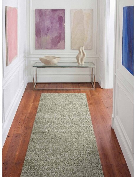 Svetlozelený ručne tkaný behúň 80x200 cm Notting Hill Portobello – Ted Baker