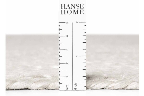 Krémovobiely obojstranný/ručne tkaný jutový behúň 80x200 cm Juno – Hanse Home
