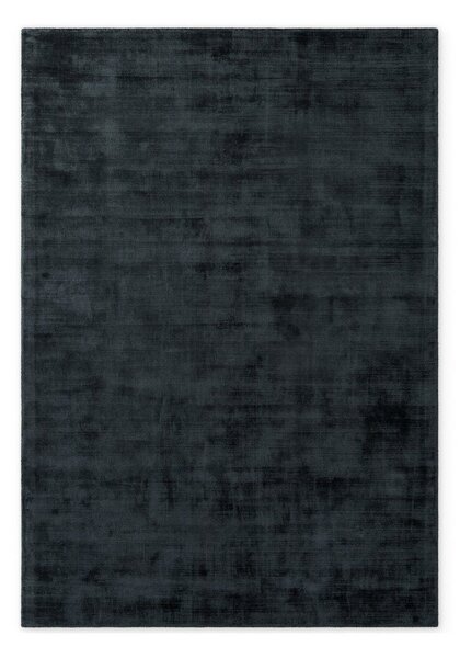 Čierny ručne tkaný koberec z viskózy 120x180 cm Noemi – Vikosa