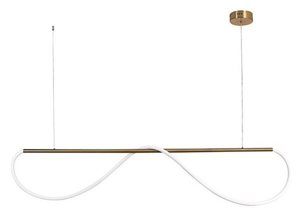 LED Luster na lanku MELECA LED/36W/230V 3000/4000/6000K 160 cm zlatý