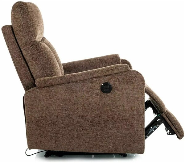ATLAS RAVEN cappuccino relaxačné polohovacie kreslo