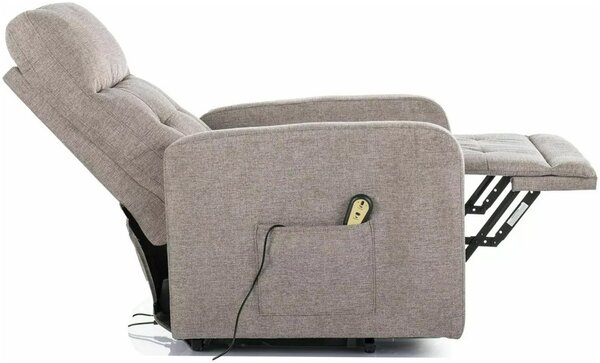 OTUS BREGO II béžové relaxačné polohovacie kreslo