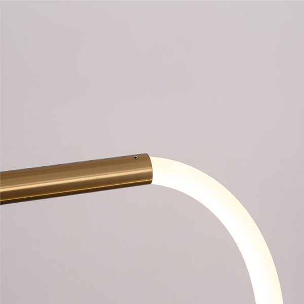 LED Luster na lanku MELECA LED/36W/230V 3000/4000/6000K 160 cm zlatý