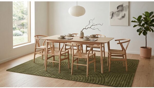 Tmavozelený koberec 120x170 cm Whirl – ESTE