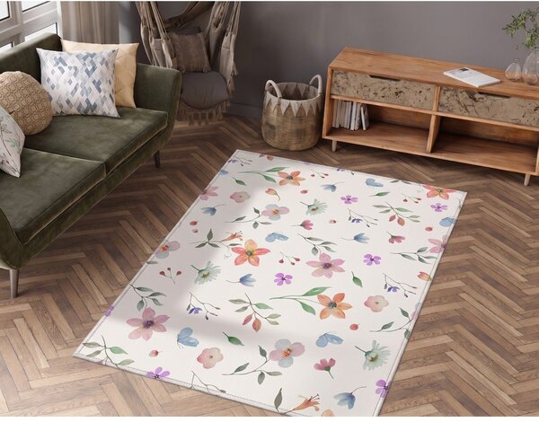 Prateľný koberec 50x80 cm Floral – Vitaus