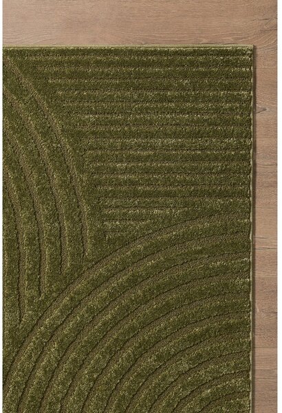 Tmavozelený koberec 120x170 cm Whirl – ESTE