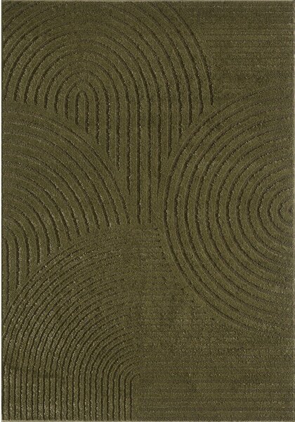 Tmavozelený koberec 120x170 cm Whirl – ESTE