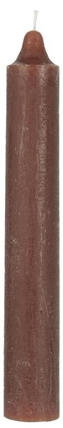 Vysoká sviečka Rustic Brown 25 cm