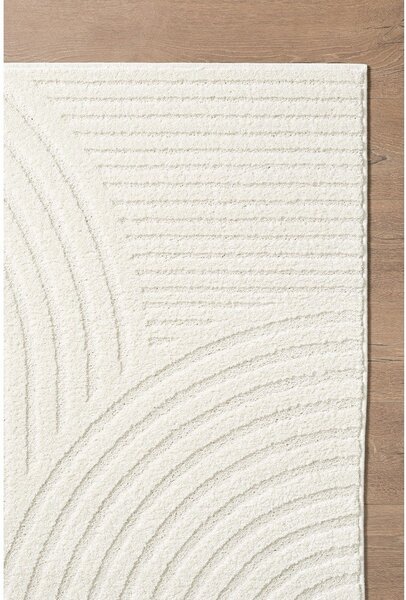 Krémovobiely koberec 120x170 cm Whirl – ESTE