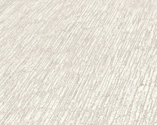 A.S. Création | Vliesová tapeta na stenu Smart Surfaces 39562-5 | 0,53 x 10,05 m | krémová, šedá, metalická