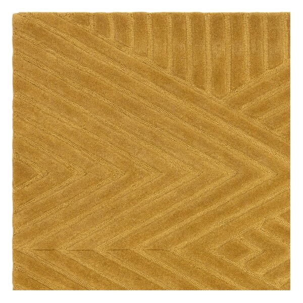 Okrovožltý vlnený koberec 160x230 cm Hague – Asiatic Carpets