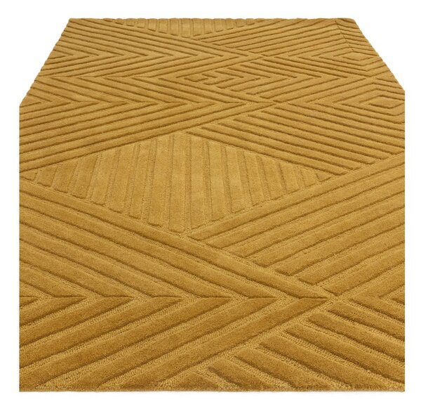 Okrovožltý vlnený koberec 160x230 cm Hague – Asiatic Carpets