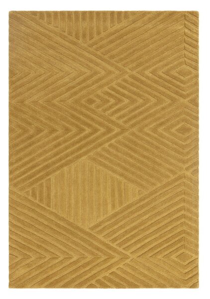 Okrovožltý vlnený koberec 160x230 cm Hague – Asiatic Carpets