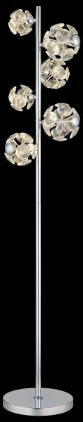 Globo 16047SC - LED stojacia lampa VIRINA LED/48W/230V