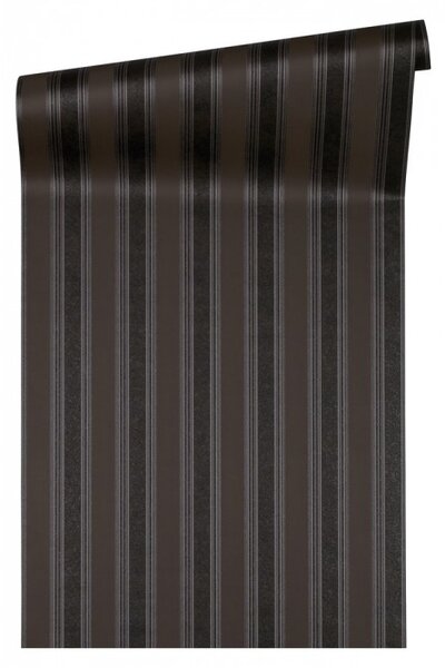 A.S. Création | Vliesová tapeta na stenu Versace 93589-4 | 0,70 x 10,05 m | čierna, hnedá