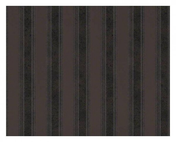 A.S. Création | Vliesová tapeta na stenu Versace 93589-4 | 0,70 x 10,05 m | čierna, hnedá