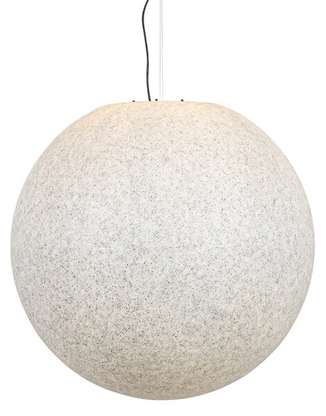 Inteligentná vonkajšia lampa sivá 77 cm IP44 vrátane Wifi A60 - Nura