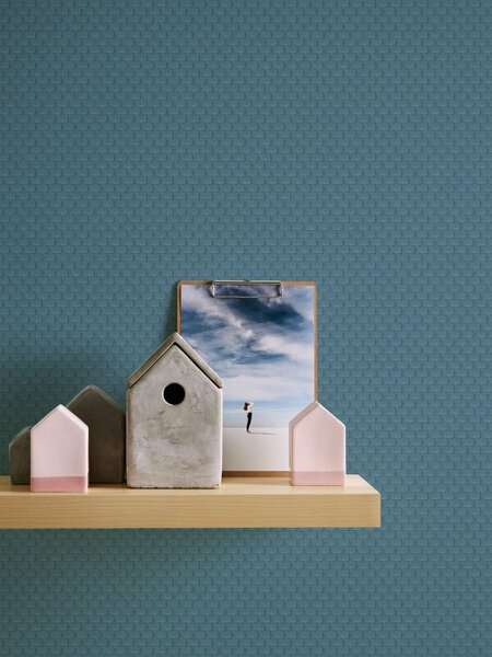 A.S. Création | Vliesová tapeta na stenu Luxury Wallpaper 31908-4 | 0,53 x 10,05 m | modrá, vining ivy, modrozelená