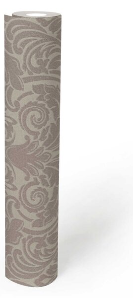 A.S. Création | Vliesová tapeta na stenu Luxury Wallpaper 30545-2 | 0,52 x 10 05 m | hnedá, metalická